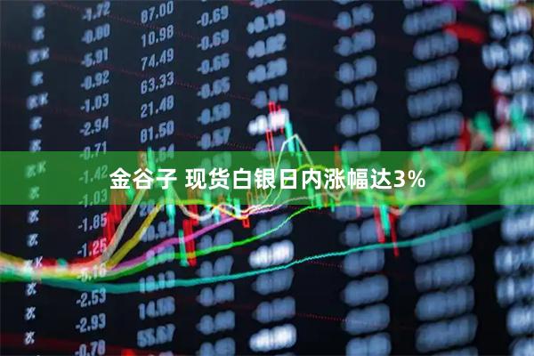 金谷子 现货白银日内涨幅达3%
