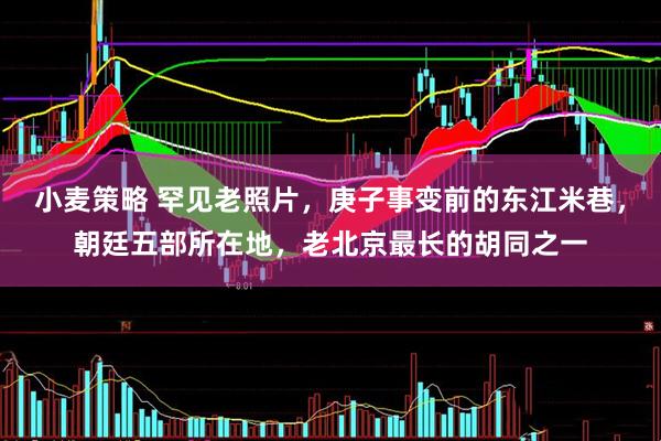 小麦策略 罕见老照片，庚子事变前的东江米巷，朝廷五部所在地，老北京最长的胡同之一
