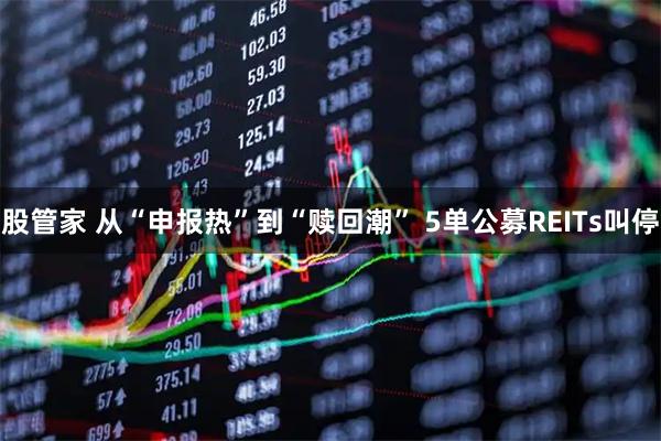 股管家 从“申报热”到“赎回潮” 5单公募REITs叫停