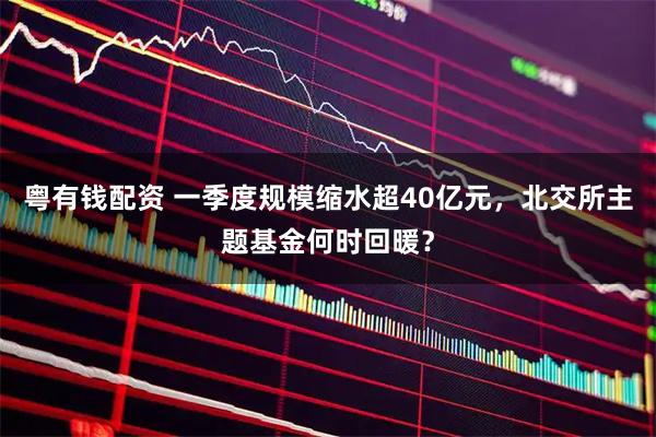 粤有钱配资 一季度规模缩水超40亿元，北交所主题基金何时回暖？